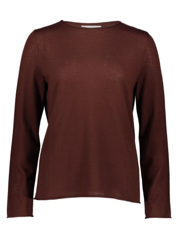 Wollpullover in Braun