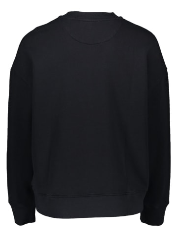 Sweatshirt in Schwarz