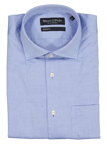 Hemd - Shaped fit - in Hellblau