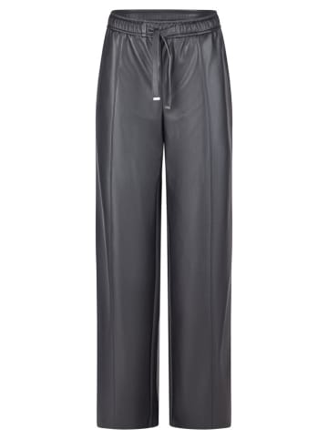 Kunstleren broek zwart