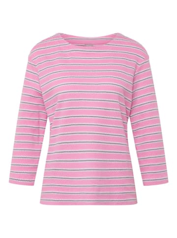 Longsleeve in Rosa/ Grau