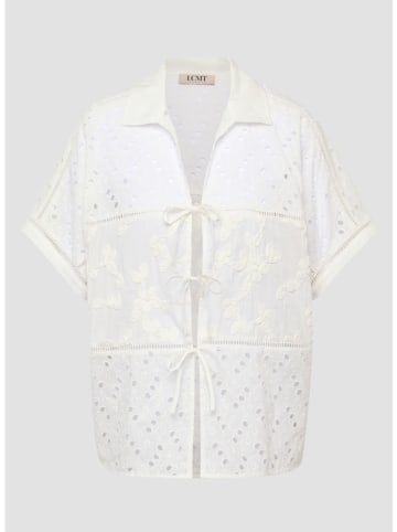 Bluse in Weiß