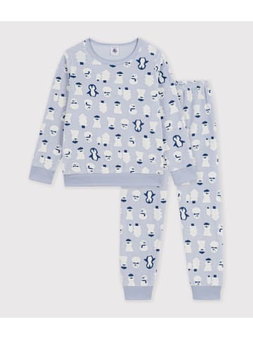 Pyjama in Hellblau