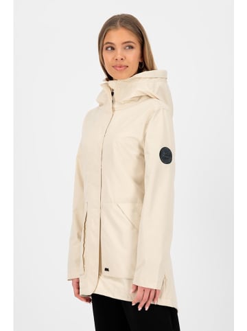 Parka w kolorze beżowym
