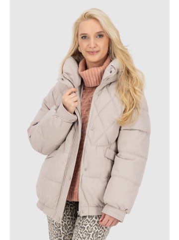 Winterjacke in Beige