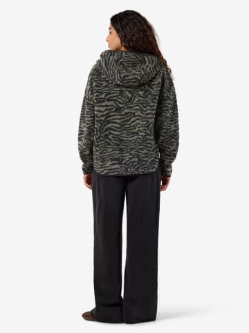 Hoodie "Cozy" in Grün/ Schwarz