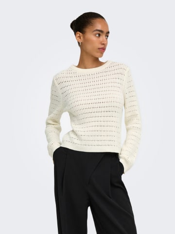 Sweter w kolorze kremowym
