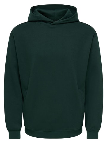 Hoodie "Dane" in Petrol