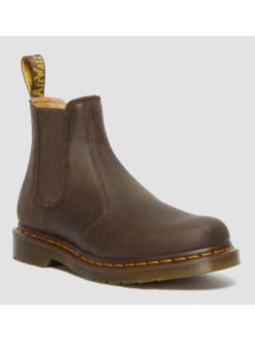 Leder-Chelsea-Boots in Braun