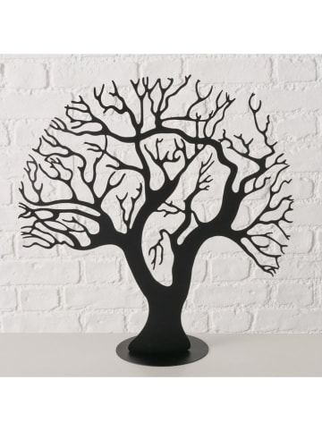 Dekoracja "Vida" w kolorze czarnym - wys. 47 cm