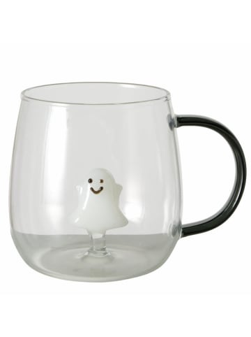 Kubki (2 szt.) "Peano" w kolorze biało-szarym - 400 ml