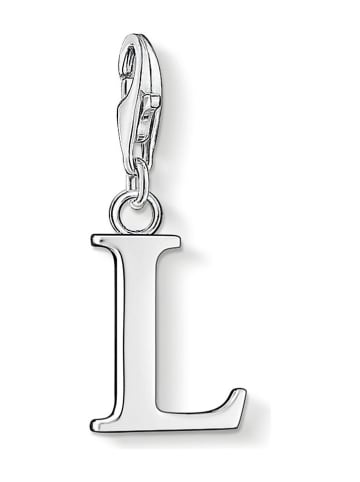 Zilveren hanger "L"