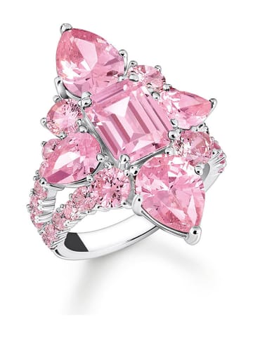 Silber-Ring mit Kristallen