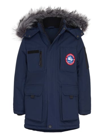 Parka "Nordic" w kolorze granatowym