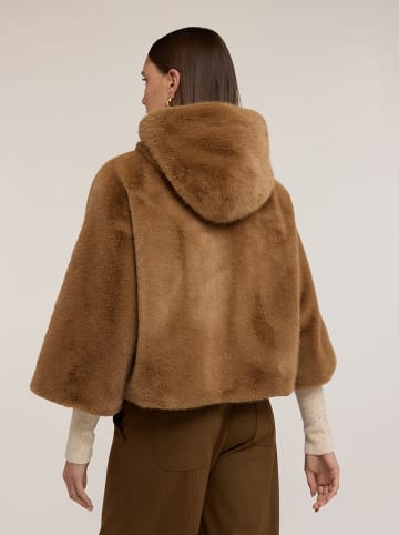 Teddyjacke in Camel