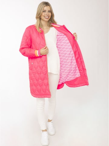 Übergangsmantel in Pink