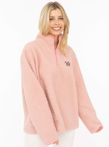 Bluza polarowa w kolorze jasnoróżowym