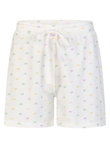 Pyjama in Rosa/ Weiß