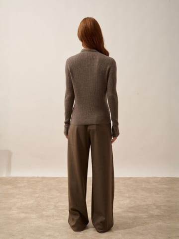 Kaschmir-Pullover "Kristjan" in Braun