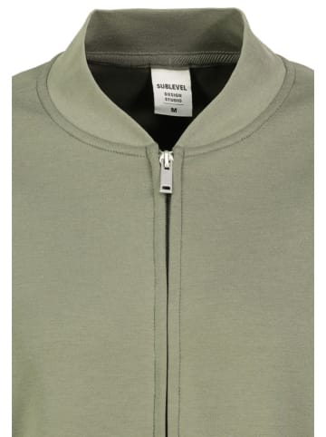Sweatvest groen