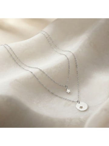 Zilveren ketting met hanger