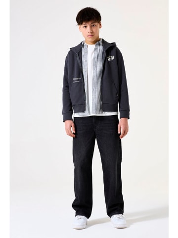 Sweatvest antraciet