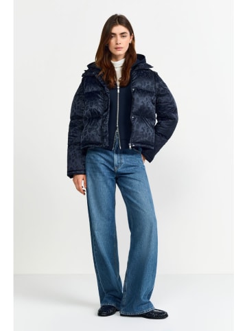 Steppjacke in Dunkelblau