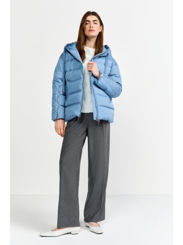 Steppjacke in Hellblau