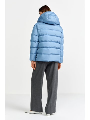 Steppjacke in Hellblau