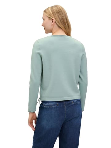 Sweter w kolorze turkusowym
