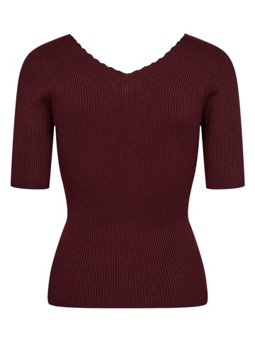 Trui "Nuayelet" bordeaux