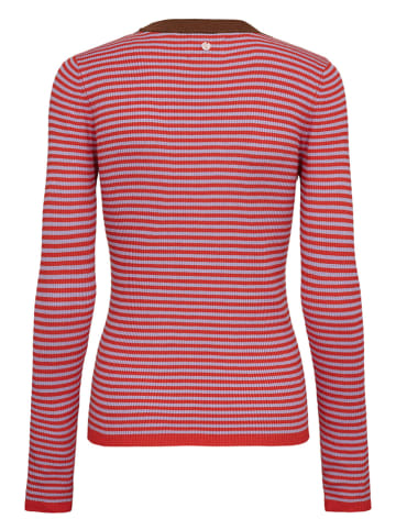 Sweter "Nufilina" w kolorze lawendowo-czerwonym