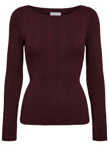 Pullover "Nujaney" in Bordeaux
