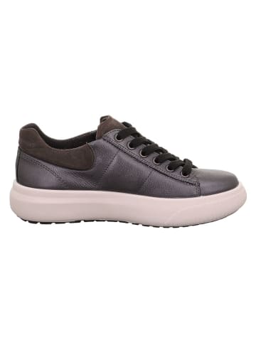 Leder-Sneakers "Jump" in Anthrazit