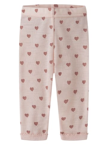 Wollleggings "Noel" in Rosa