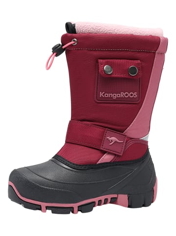 Winterstiefel "Kanga-Bean II" in Aubergine