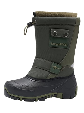 Winterstiefel "Kanga-Bean II" in Schwarz/ Blau
