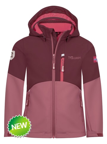 Softshelljacke "Balestrand" in Rosa/ Rot