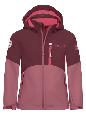 Softshelljacke "Balestrand" in Rosa/ Rot