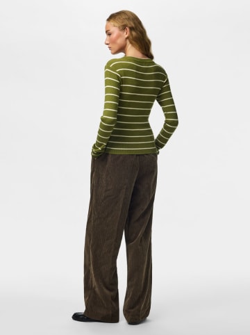 Trui groen/wit