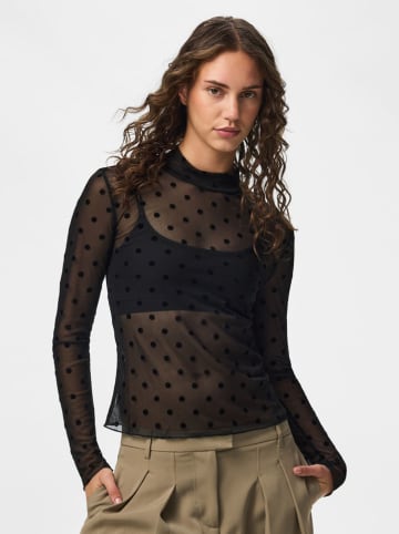 Longsleeve in Schwarz
