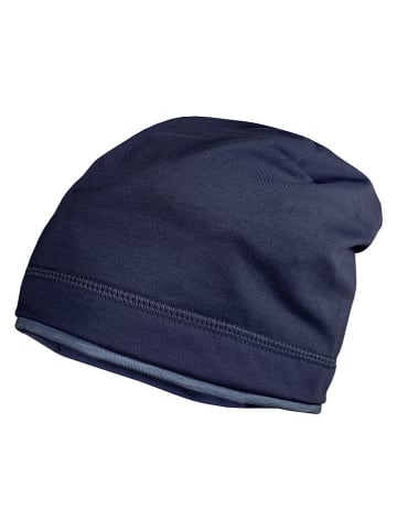 Beanie in Dunkelblau