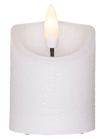 Świece LED (2 szt.) "Flamme" w kolorze białym - wys. 7,5 x Ø 5 cm