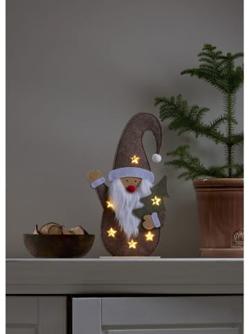 Led-decoratieobject "Fabbe" beige - (B)17,5 x (H)30 cm