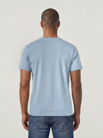 Shirt lichtblauw