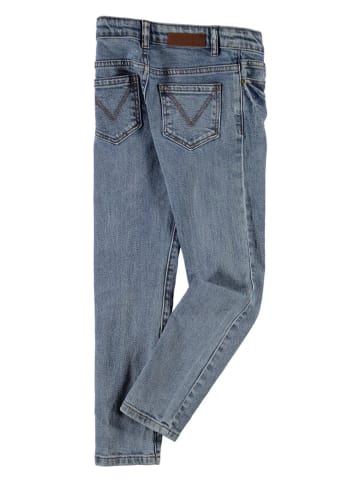 Dżinsy - Skinny fit - w kolorze niebieskim