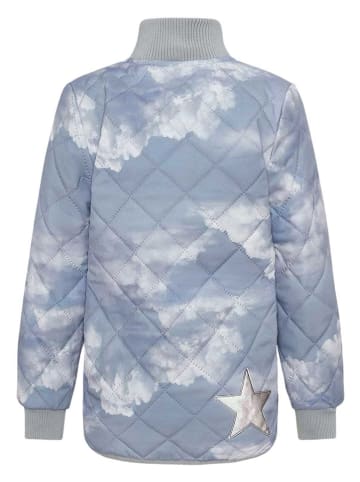 Softshelljacke in Hellblau