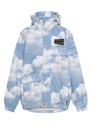 Regenjacke in Hellblau