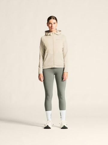 Legginsy "Adv Essence Warm Tights" w kolorze zielonym