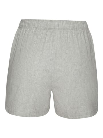 Pyjama-Shorts in Grau